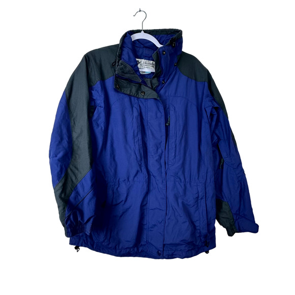 Columbia Jackets & Blazers - Columbia Blue Black Interchange Jacket Womens Size Medium